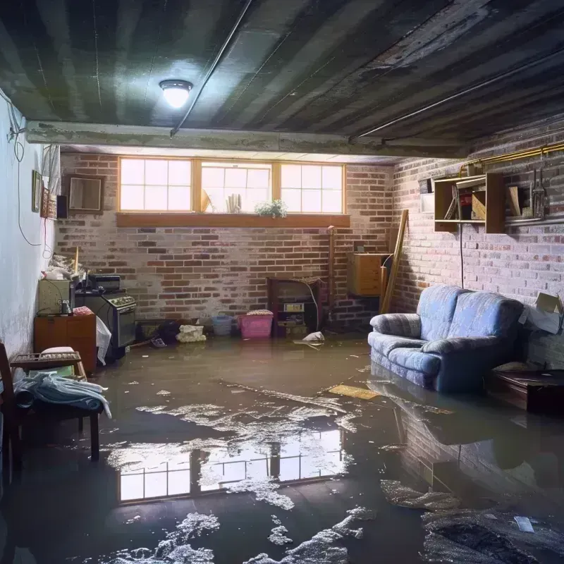 Flooded Basement Cleanup in Schoolcraft, MI